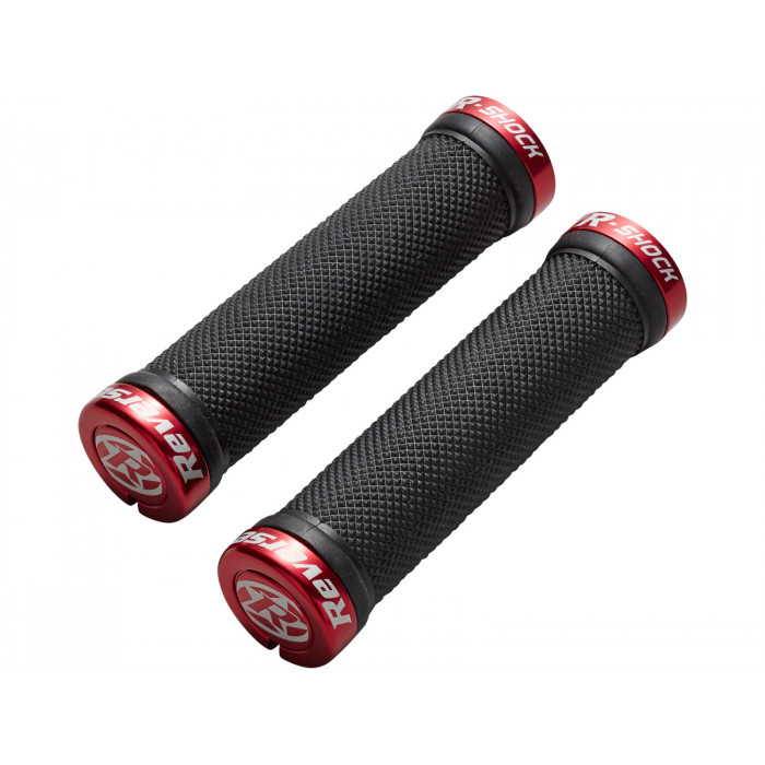 REVERSE Grips R-Shock Lock On Ø29mmx130mm Black-Red