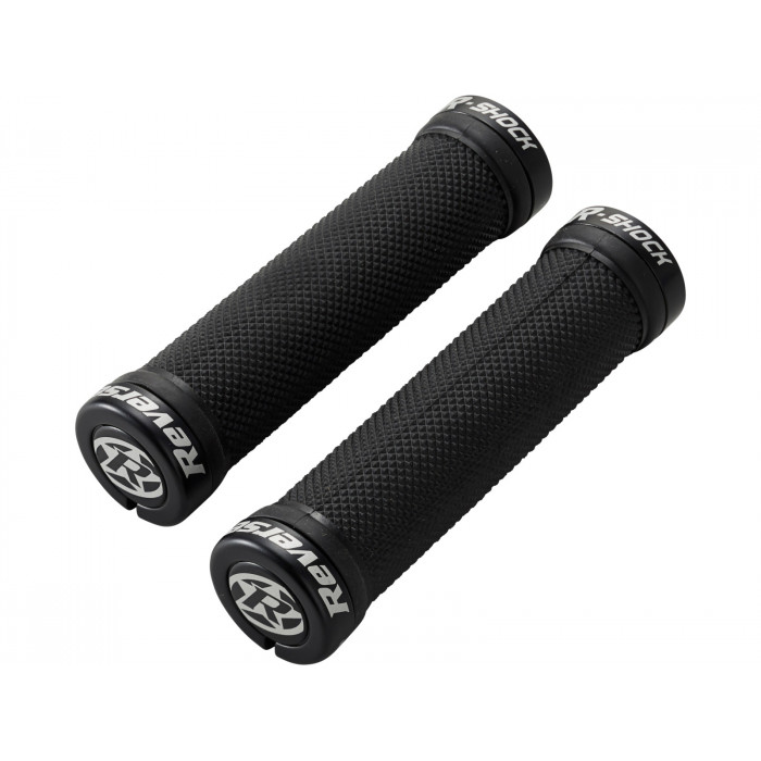 REVERSE Grips R-Shock Lock On Ø31mm x 130mm Black-Black