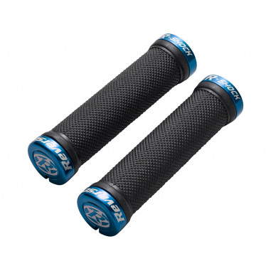REVERSE Grips R-Shock Lock On Ø31mm x 130mm Black-Blue