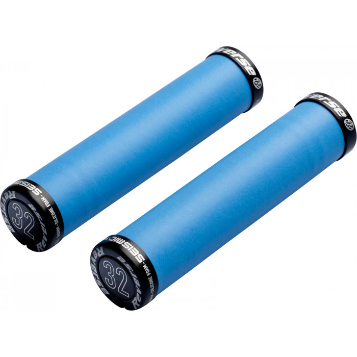 REVERSE Grips Seismic Ergo Lock On Ø32mm x 145mm Blue-Black