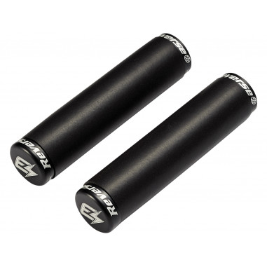 REVERSE Grips E-Seismic Ergo Lock On Ø32mm x 140mm, Reinforced end caps Black-Black