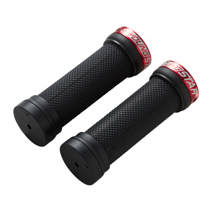 REVERSE Grip Youngstar Single Lock- Ø28mm x 98mm black-red