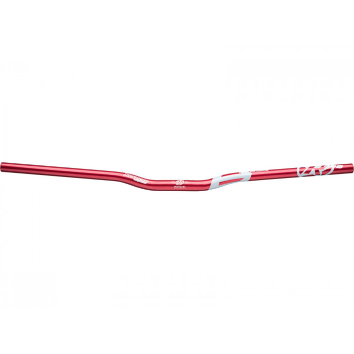 REVERSE Handlebars Base 760mm Ø25,4mm/18mm Rise Red-Grey