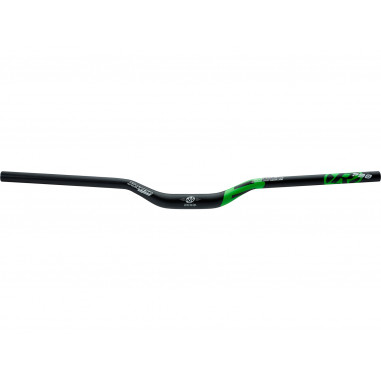 REVERSE Handlebars Base 790mm Ø31,8mm/35mm Rise Black-Green