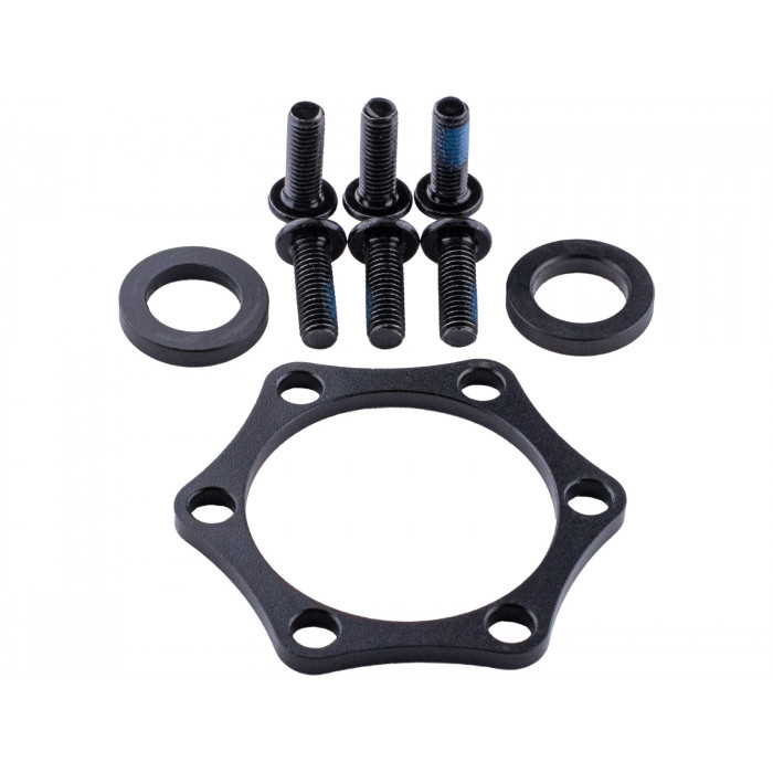 REVERSE HR Boost Adapter (Black) with 3 mm washer and M5 X 15 Bolts