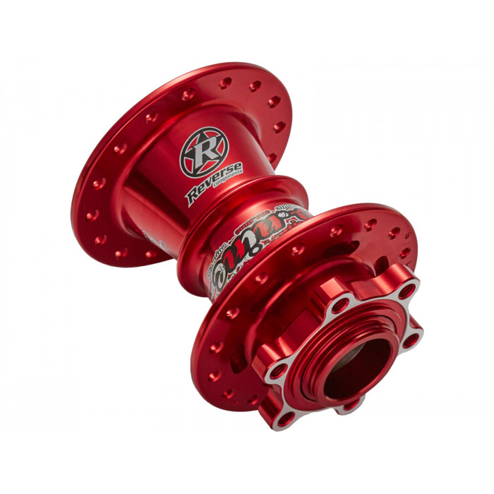 REVERSE Hub EVO-9 Disc VR 32H Multi Use (Red) mit Basic-Adapter 