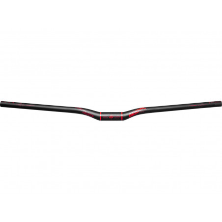 REVERSE Handlebars Seismic 810 Carbon Ø31,8mm/25mm mattBlack-Red