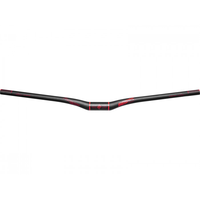 REVERSE Handlebars Seismic 810 Carbon Ø35mm/25mm mattBlack-Red