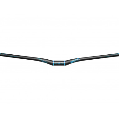 REVERSE Handlebars Seismic 810 Carbon Ø35mm/25mm mattBlack-hellBlue