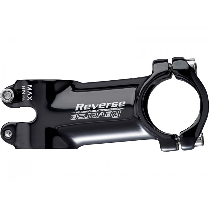 REVERSE Stem XC 6° 70mm Ø31,8mm Black 