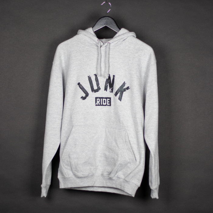 JUNKRIDE JUNK HOODIE GREY BLACK
