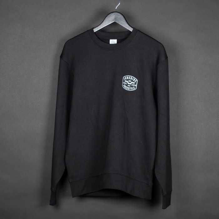 JUNKRIDE FREESTYLE SWEATSHIRT BLACK