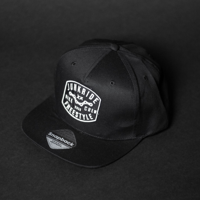 JUNKRIDE FREESTYLE BASIC SNAPBACK BLACK