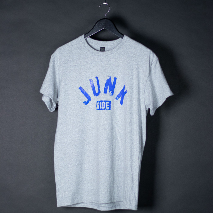 JUNKRIDE JUNK TEE GREY BLUE