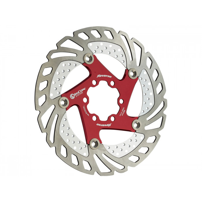 REVERSE Discrotor AirCon Ø160mm (Red)