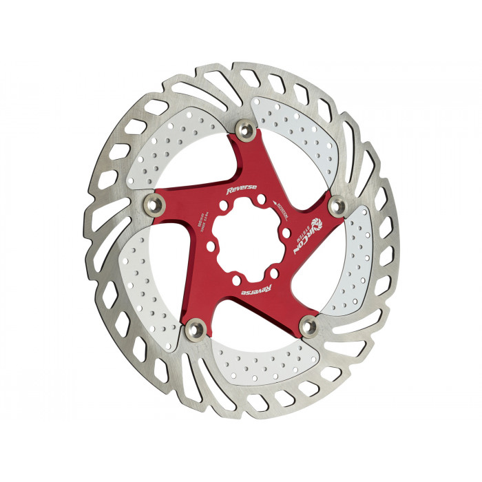 REVERSE Discrotor AirCon Ø180mm (Red)