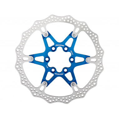 REVERSE Discrotor Aluminum/Steel Ø160mm blue