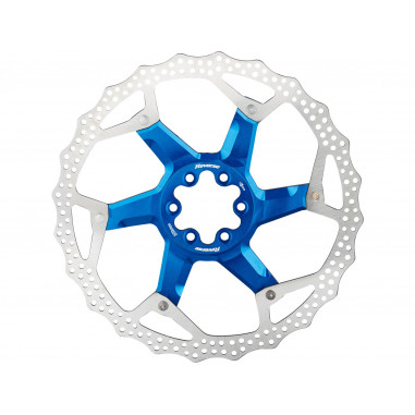 REVERSE Discrotor Aluminum/Steel Ø203mm blue