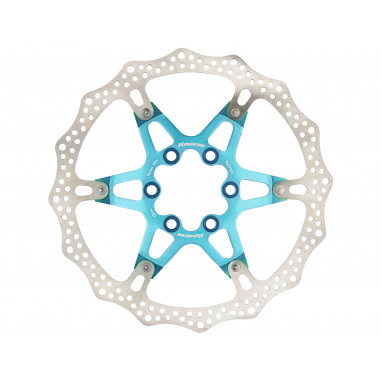 REVERSE Discrotor Aluminum/Steel Ø160mm light-blue