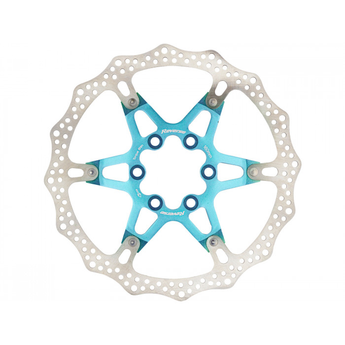 REVERSE Discrotor Aluminum/Steel Ø160mm light-blue