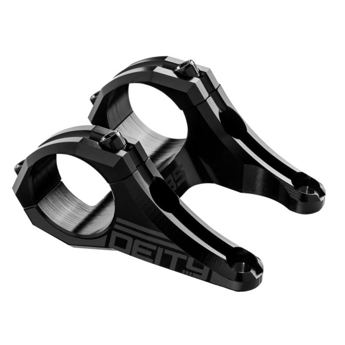 DEITY Stem Intake DM 35mm BLACK Length: 50 mm, Diameter: 35 mm