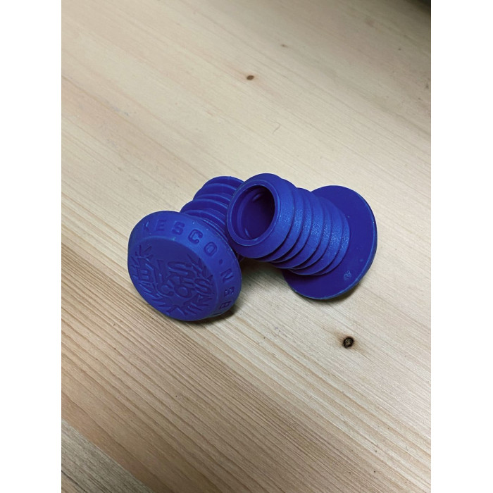 NS bikes Holdfast Bar Ends - Dark blue