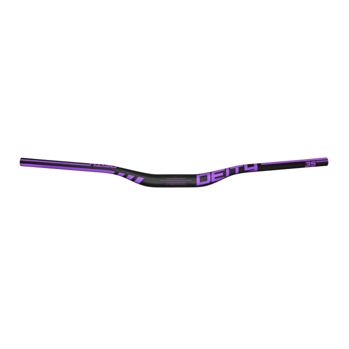 DEITY Carbon Handlebars Speedway 35 mm - purple Rise: 30 mm