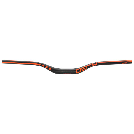 DEITY Carbon Handlebars Speedway 35 mm - orange Rise: 30 mm