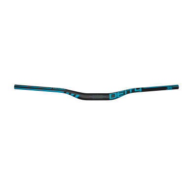 DEITY Carbon Handlebars Speedway 35 mm - turquoise Rise: 30 mm