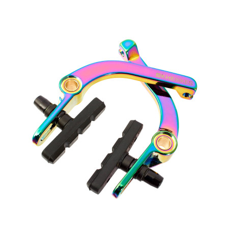 KHE BMX BRZDOVÉ ČEĽUSTE "U" SPRINGHANGER OIL SLICK