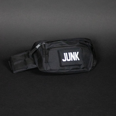 JUNKRIDE TACTICAL BELT BAG BLACK