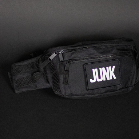JUNKRIDE TACTICAL BELT BAG BLACK