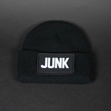 JUNKRIDE CREW PATCH JUNK ČIAPKA ČIERNA