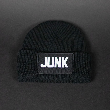 JUNKRIDE CREW PATCH LOGO KULICH ČERNÝ