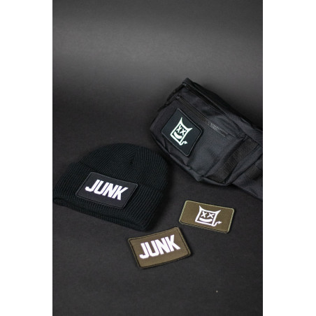 JUNKRIDE VELCRO PATCH JUNKYDEVIL BLACK
