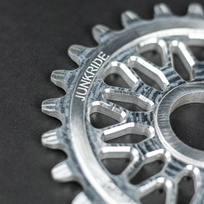 JUNKRIDE FREESTYLE SPROCKET 25T SILVER