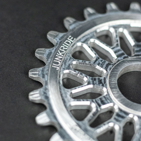 JUNKRIDE FREESTYLE SPROCKET 25T SILVER