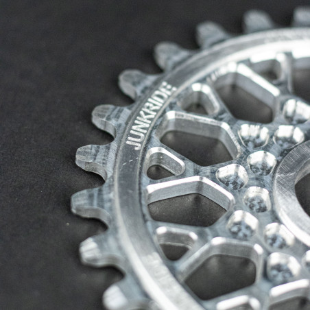 JUNKRIDE FREESTYLE SPROCKET 28T SILVER