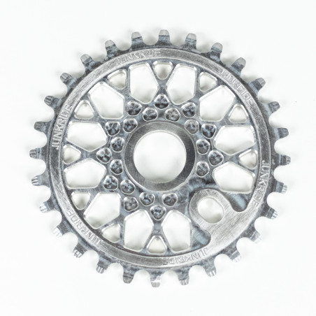 JUNKRIDE FREESTYLE SPROCKET 28T SILVER
