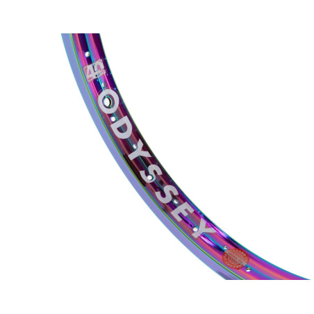 ODYSSEY HAZARD BMX RIM OIL SLICK 40 ANNIVERSARY