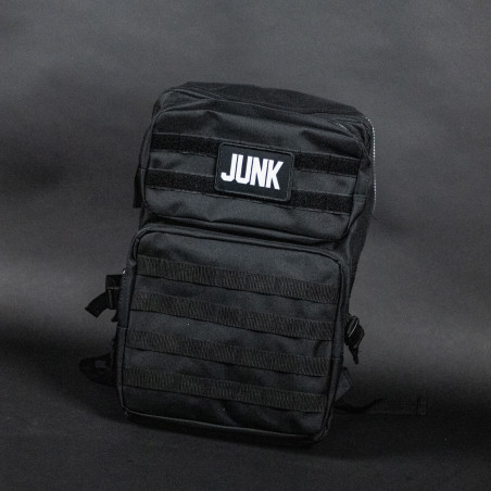 JUNKRIDE TACTICAL BACKPACK BLACK