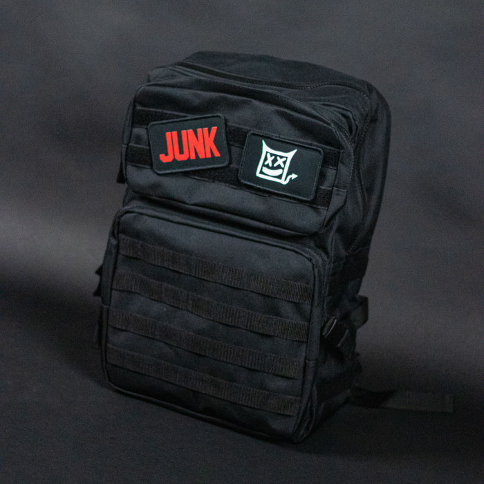 JUNKRIDE TACTICAL BATOH ČIERNY