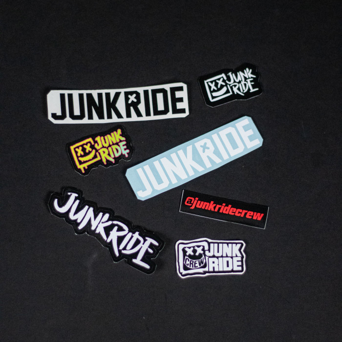 JUNKRIDE CREW STICKERSET