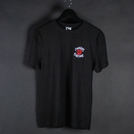 JUNKRIDE COACHING T-SHIRT BLACK