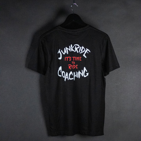 JUNKRIDE COACHING T-SHIRT BLACK