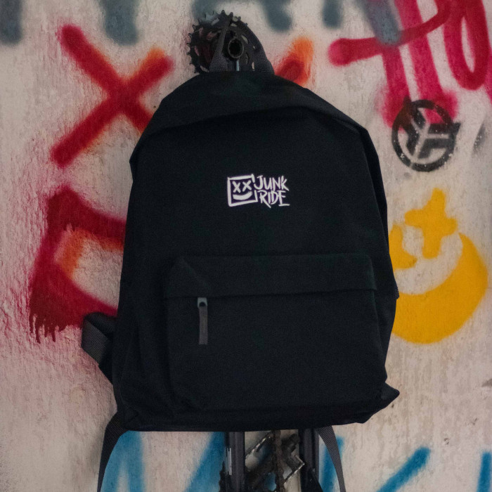 JUNKRIDE CREW TRIP BACKPACK BLACK