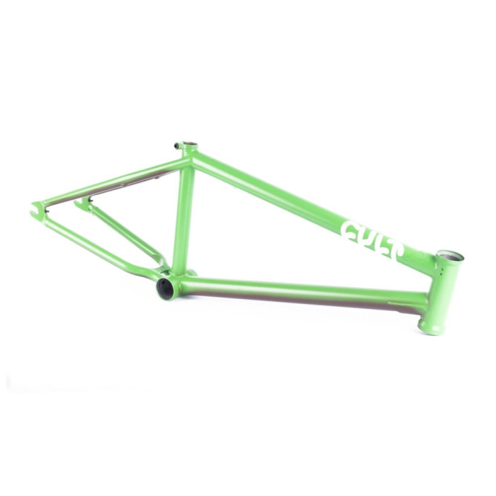 BMX frame Cult ALEX KENNEDY "BIGGIE" green brown 21 "TT