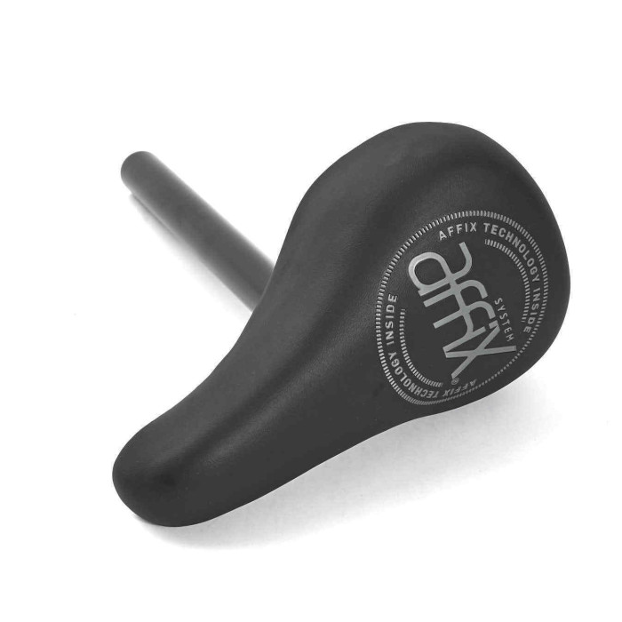 KHE AFFIX COMBO BMX SEAT FAT BLACK