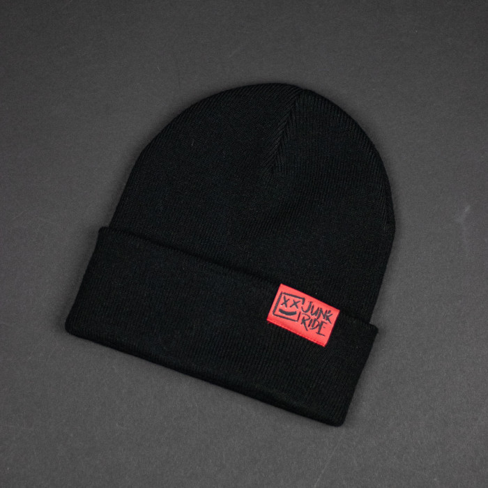 JUNKRIDE BEANIE CLASSIC BLACK