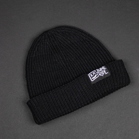 JUNKRIDE BEANIE SHORT BLACK